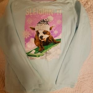 Girls Christmas shirt